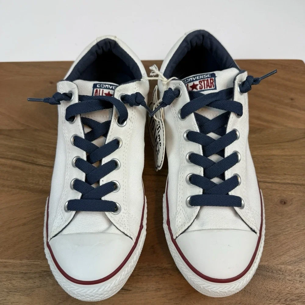 New NIB Womens Converse CT Shoreline Slip On‎ White Low Sneakers Shoes Size 6